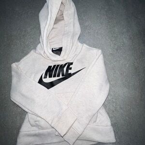 Nike Cream Hoodie with Black Accents